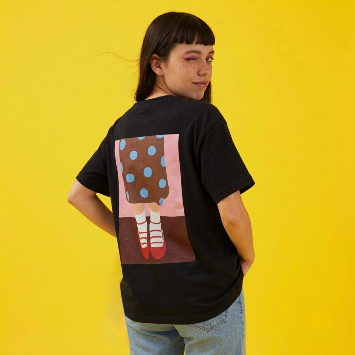 Baggy Style Baskılı Oversize Tişört