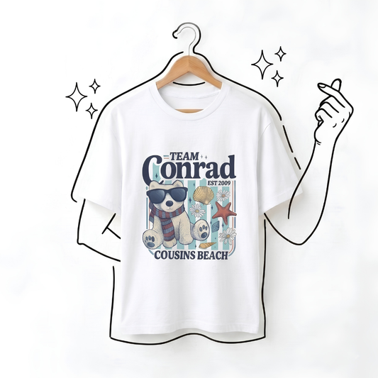Team Conrad TSITP Baskılı Oversize Tişört