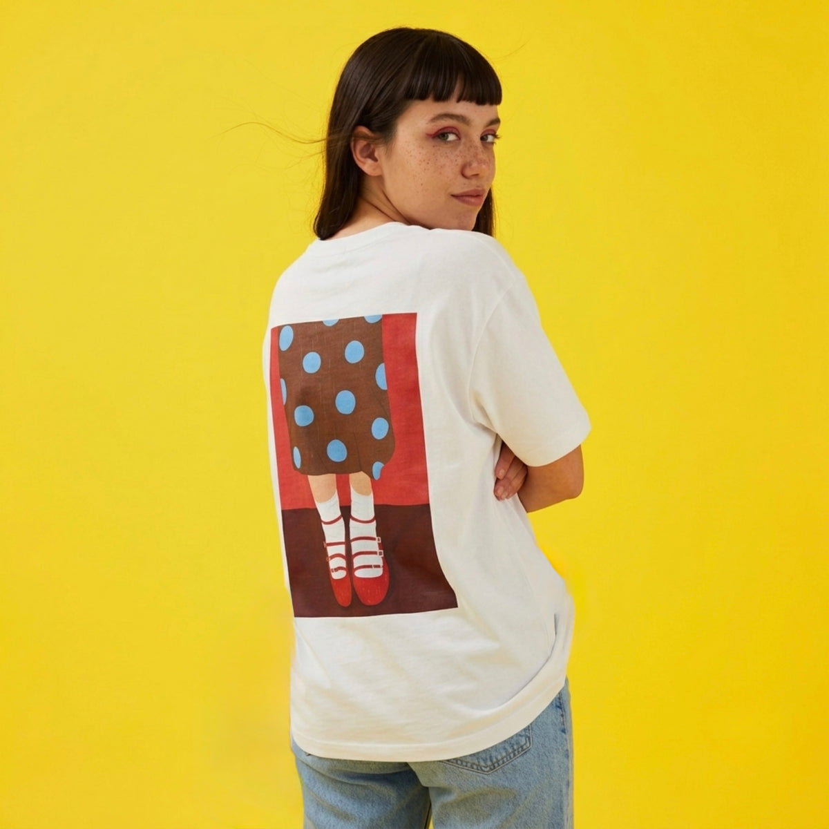 Baggy Style Baskılı Oversize Tişört