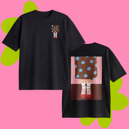 Baggy Style Baskılı Oversize Tişört