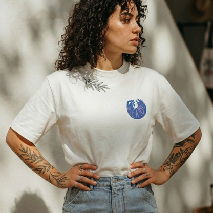 Be Flexible Baskılı Oversize Tişört