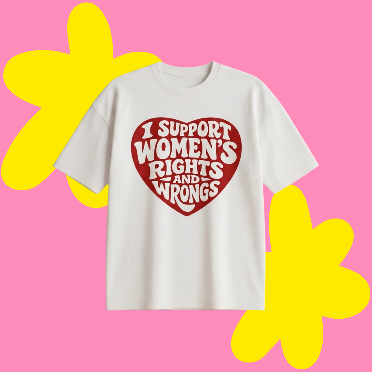Supports Women Baskılı Oversize Tişört