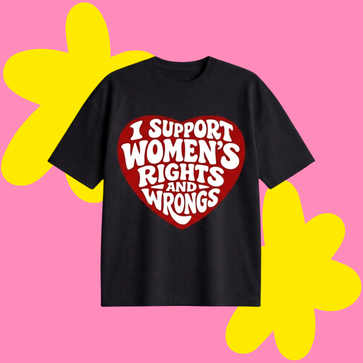 Supports Women Baskılı Oversize Tişört