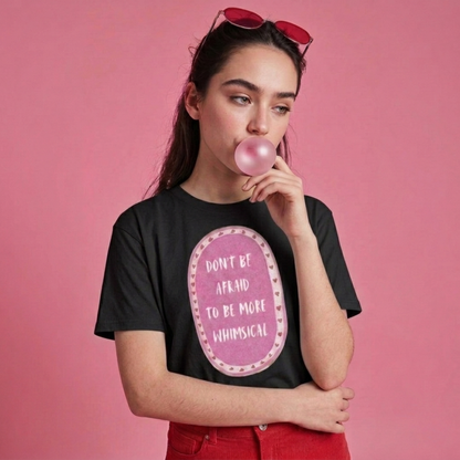 Whimsical Baskılı Oversize Tişört